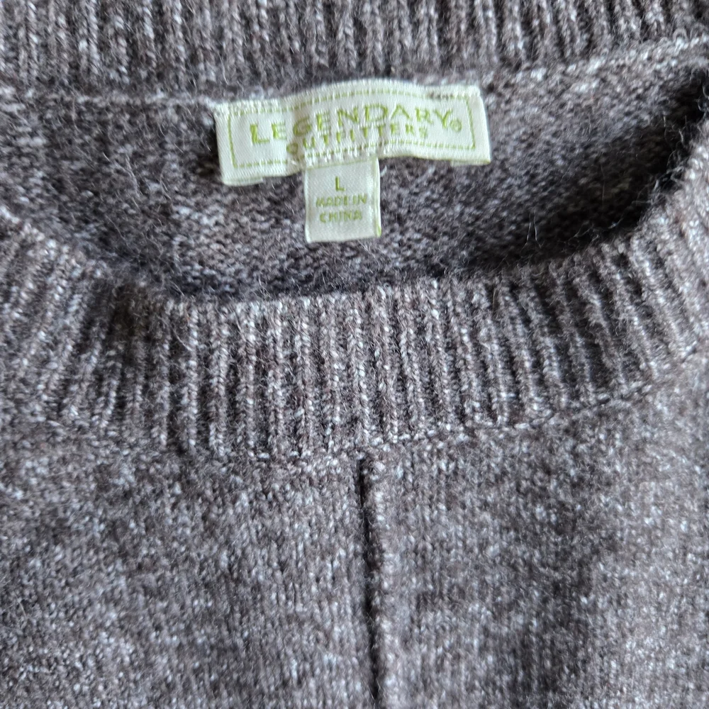 Classic Taupe Sweater for Women - Picture 2 of 3